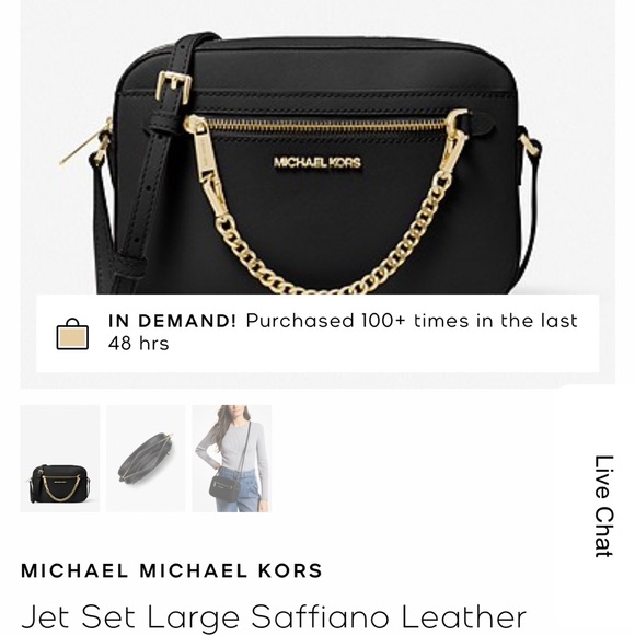 Michael Kors Handbags - Michael Kors jet set crossbody